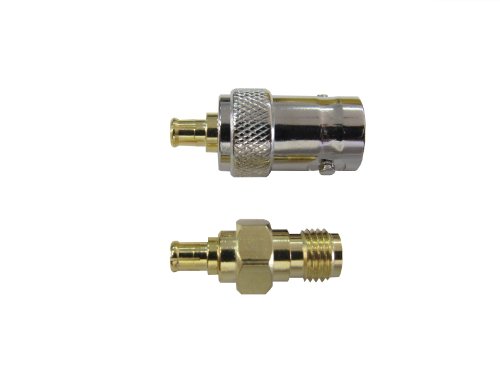 Amazon.co.jp: MCX-P/BNC-J+MCX-P/SMA-J 各アンテナコネクター変換